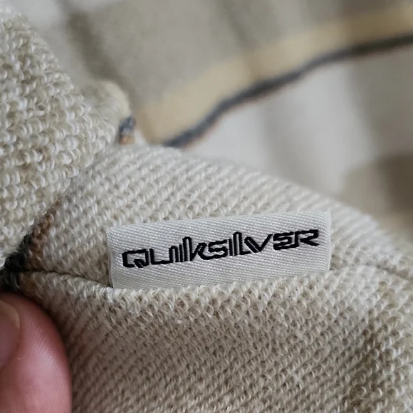 Quiksilver Great Otway Striped Hoodie – Men's XL Gorpcore Surf Style - Picture 5 of 7